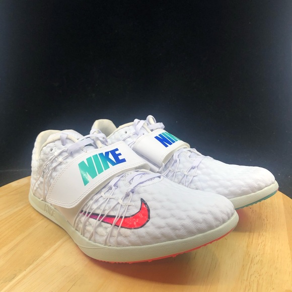 Nike Zoom Track Elite White Ombre New Men's Size 8.5 Shoes 705394-101 - Picture 3 of 9